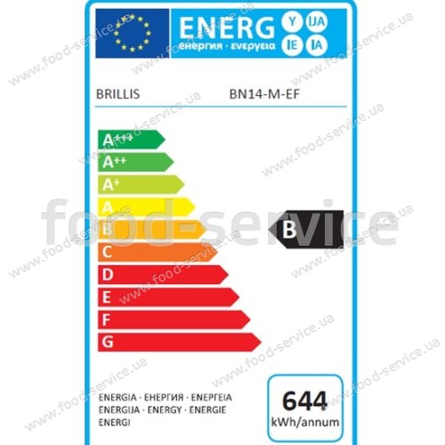 Холодильна шафа Brillis BN14-M-R290-EF